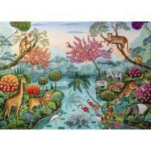 Heye Exotic Garden - Lagoon Paradise 1000 Teile Puzzle Heye-30108