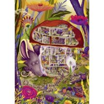 Heye Cartoon Triangular - Living Mushroom 1000 Teile Puzzle Heye-30116