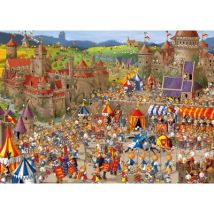 Heye François Ruyer - Bunny Battles 1000 Teile Puzzle Heye-29920