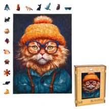 Milliwood Holzpuzzle - Giovanny Roter Kater 316 Teile Puzzle Milliwood-5020