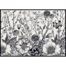 Interdruk Monochrome Blumenpoesie 1000 Teile Puzzle Interdruk-326188