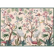 Interdruk Secret Garden - Silberreiher und Blumen 1000 Teile Puzzle Interdruk-326140