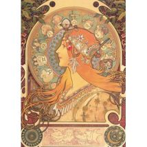 Interdruk Art Collection - Mucha 1000 Teile Puzzle Interdruk-385109
