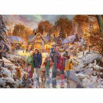 Gibsons Spaziergang am zweiten Weihnachtsfeiertag 500 Teile Puzzle Gibsons-G3610