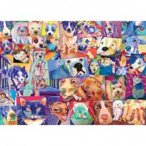 Gibsons Die Welt Der Katzen & Hunde 1000 Teile Puzzle Gibsons-G7136