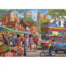 Gibsons York Market 1000 Teile Puzzle Gibsons-G6423