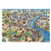 Gibsons London Landmarks 1000 Teile Puzzle Gibsons-G7066