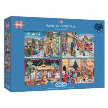 Gibsons 4 Puzzles - Trevor Mitchell - Magic of Christmas 500 Teile Puzzle Gibsons-G5046