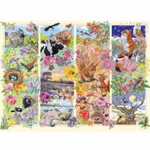 Gibsons Through the Seasons 1000 Teile Puzzle Gibsons-G6349