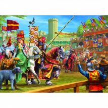 Gibsons The Joust at Warwick 1000 Teile Puzzle Gibsons-G6369