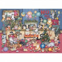 Gibsons Feline Festivities 1000 Teile Puzzle Gibsons-G6371