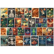 Eurographics Außerirdische Poster 1000 Teile Puzzle Eurographics-6000-5927