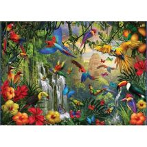 Eurographics XXL Teile - Tropisches Vogelparadies 500 Teile Puzzle Eurographics-6500-6006