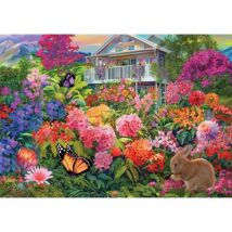 Eurographics Connecting Pieces - Bunny Garden 104 Teile Puzzle Eurographics-6704-6023