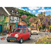 Eurographics Reisender Mini Cooper 1000 Teile Puzzle Eurographics-6000-6092