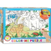Eurographics Color Me - Dschungel 100 Teile Puzzle Eurographics-6111-0892