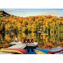 Eurographics Lakeside Cottage Quebec 1000 Teile Puzzle Eurographics-6000-5427