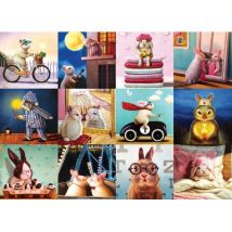 Eurographics Funny Bunnies 1000 Teile Puzzle Eurographics-6000-5693