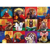 Eurographics Chinese Calendar 1000 Teile Puzzle Eurographics-6000-5694