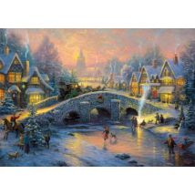 Schmidt Spiele Winterliches Dorf 1000 Teile Puzzle Schmidt-Spiele-58450