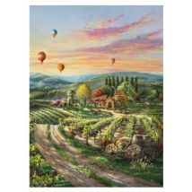 Schmidt Spiele Thomas Kinkade - Peaceful Valley Vineyard 1000 Teile Puzzle Schmidt-Spiele-57366