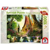 Schmidt Spiele Georgia Fellenberg - Haus auf der Lichtung 1000 Teile Puzzle Schmidt-Spiele-59909