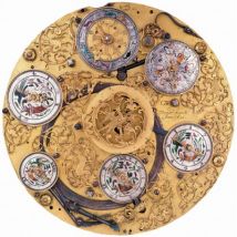 Puzzle Michèle Wilson Handgeschnittenes Holzpuzzle - Horloge Astronomique, Thomas Starck 150 Teile Puzzle Puzzle-Michele-Wilson-A509-150