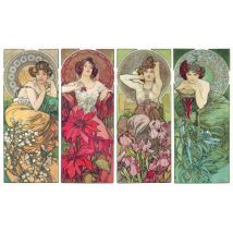 Puzzle Michèle Wilson Handgeschnittenes Holzpuzzle - Precious Stones - Mucha 750 Teile Puzzle Puzzle-Michele-Wilson-A1008-750