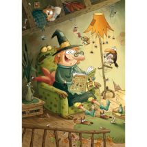 Puzzle Michèle Wilson Handgeschnittenes Holzpuzzle - Gorbine Et Monstrocalm, Valerie Michaut 24 Teile Puzzle Puzzle-Michele-Wilson-K106-24