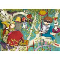 Puzzle Michèle Wilson Handgeschnittenes Holzpuzzle - La Lecture 50 Teile Puzzle Puzzle-Michele-Wilson-K158-50