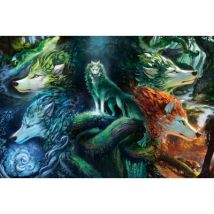 Ravensburger Der Wolf im Herzen der Elemente 7000 Teile Puzzle Ravensburger-01423