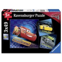 Ravensburger 3 Puzzles - Cars 3 49 Teile Puzzle Ravensburger-08026