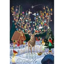 DToys Demeter Brigi - Rudolph, das Rentier mit der Roten Nase 1000 Teile Puzzle DToys-80653
