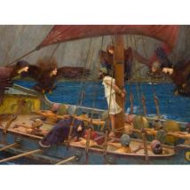 DToys Waterhouse John William: Ulysses and the Sirens, 1891 2000 Teile Puzzle Dtoys-72917