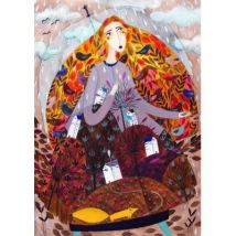 DToys Andrea Kürti - Fallen 1000 Teile Puzzle Dtoys-74652