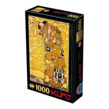 DToys Gustav Klimt: Die Umarmung 1000 Teile Puzzle Dtoys-74560