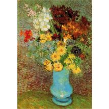 DToys Van Gogh: Blumen in blauer Vase 1000 Teile Puzzle DToys-70258