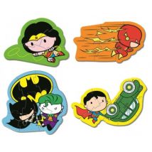 Clementoni My First Puzzle - Justice League (4 Puzzles) 3 Teile Puzzle Clementoni-20830