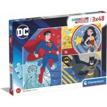 Clementoni 3 Puzzles - DC Comics Justice League 48 Teile Puzzle Clementoni-25272