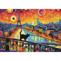 Trefl Cat in Paris 1000 Teile Puzzle Trefl-10795