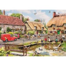 Trefl Tea Time: Summer Village 1000 Teile Puzzle Trefl-10808