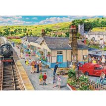 Trefl Tea Time: The Village Station 1000 Teile Puzzle Trefl-10810