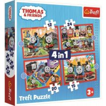 Trefl 4 Puzzles - Erstaunlicher Thomas 12 Teile Puzzle Trefl-34619