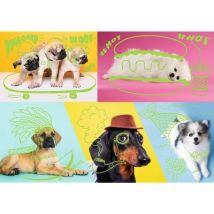 Trefl Neon Color Line - Hunde 1000 Teile Puzzle Trefl-10578
