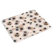 XXL Tapis de souris marguerites couleur beige