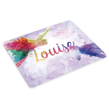 Tapis de souris de tortues colorées avec prénom