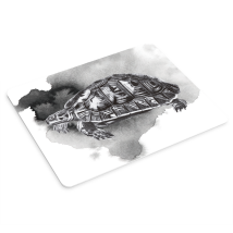 Tapis de souris original tortue peinture aquarelle