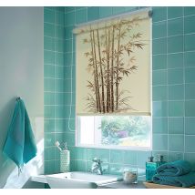 Store enrouleur salle de bain bambous zen