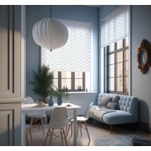 Store nordique sticker de contour hexagonal