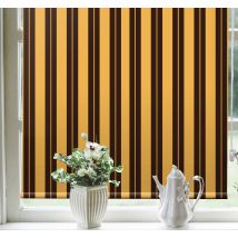 Store enrouleur cuisine motif bandes verticales vintage